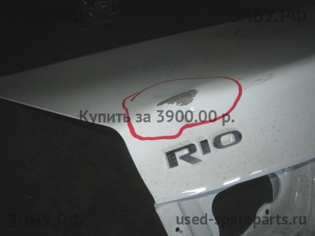 KIA Rio 3 Крышка багажника