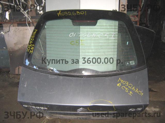 Citroen C5 (1) Дверь багажника со стеклом