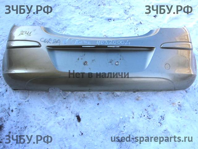 Opel Corsa D Бампер задний