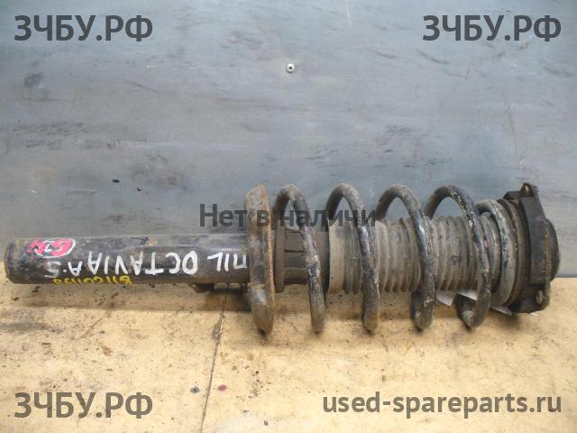 Skoda Octavia 2 (А5) Стойка передняя левая (в сборе)