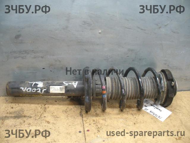 Skoda Octavia 2 (А5) Стойка передняя левая (в сборе)