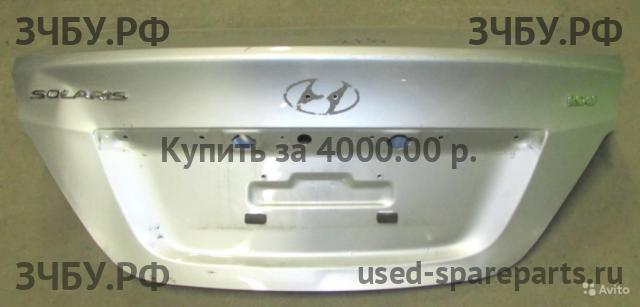 Hyundai Solaris 1 Крышка багажника