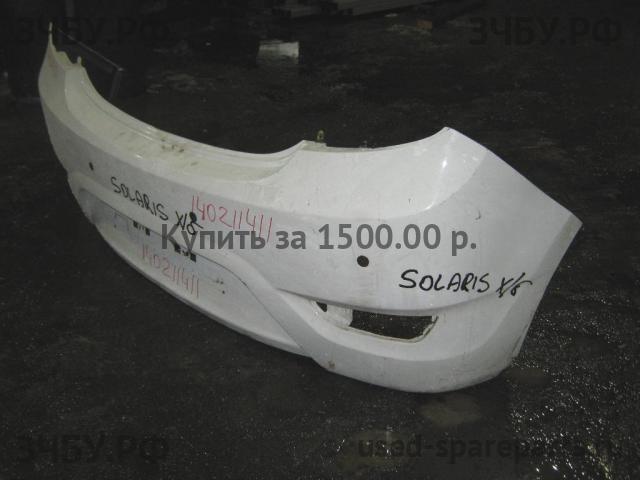 Hyundai Solaris 1 Бампер задний