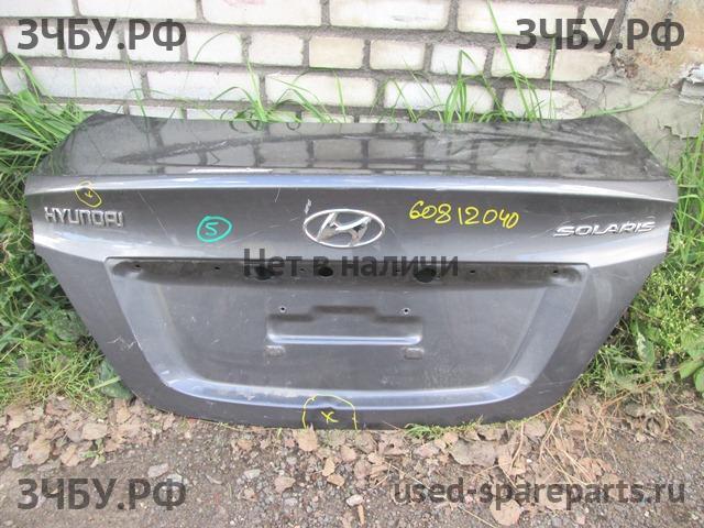 Hyundai Solaris 1 Крышка багажника