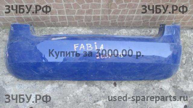 Skoda Fabia 2 Бампер задний