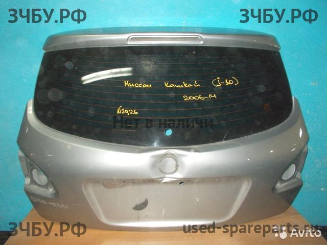 Nissan Qashqai (J10) Дверь багажника со стеклом
