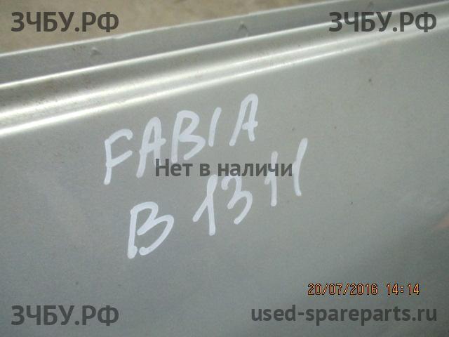 Skoda Fabia 2 Дверь передняя левая