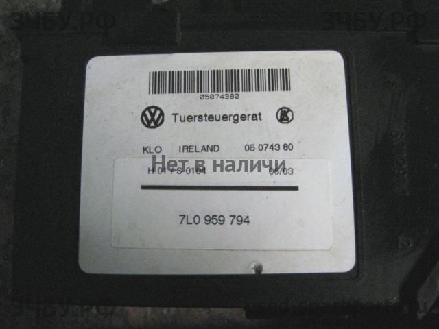 Volkswagen Touareg 1 Моторчик стеклоподъёмника задний правый