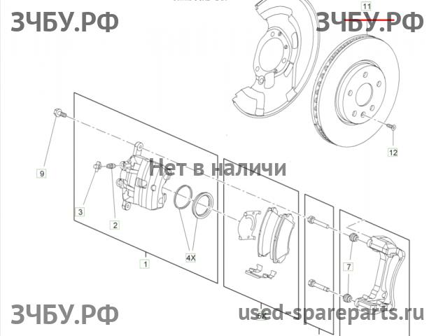 Opel Astra J Диск тормозной передний