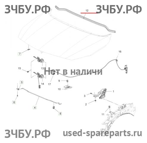 Opel Astra J Уплотнитель