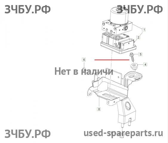 Opel Astra J Блок ABS (насос)