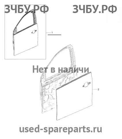 Chevrolet Cruze 1 Дверь передняя правая