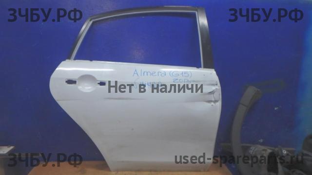 Nissan Almera G15 Дверь задняя правая