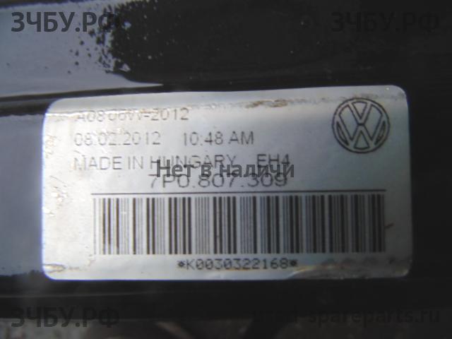 Volkswagen Touareg 2 Усилитель бампера задний