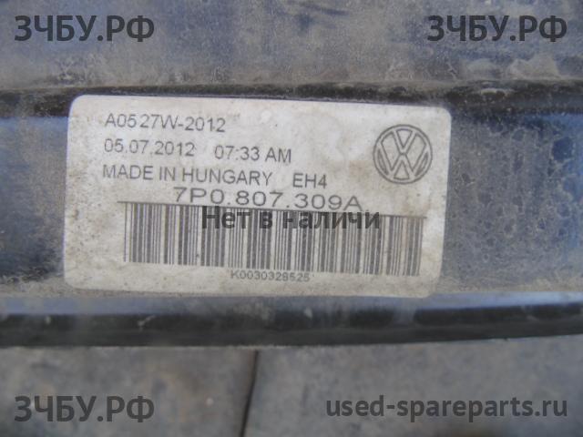 Volkswagen Touareg 2 Усилитель бампера задний