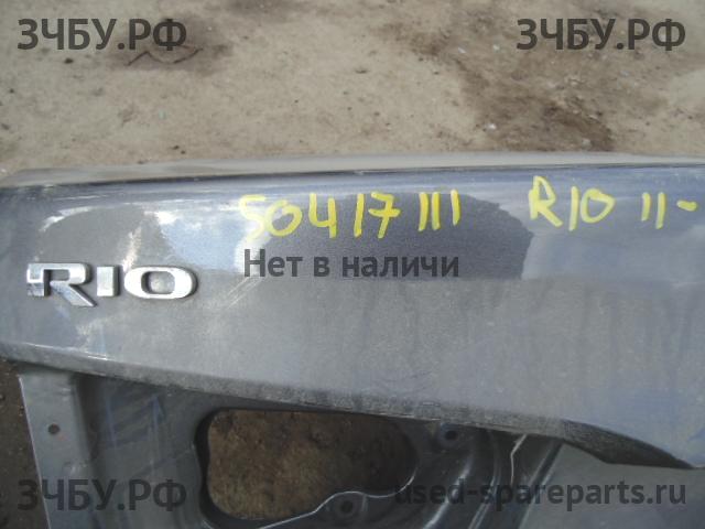 KIA Rio 3 Крышка багажника