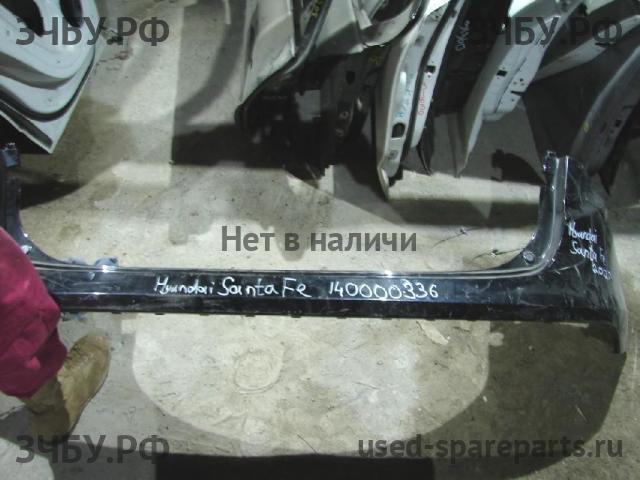 Hyundai Santa Fe 3 Бампер задний