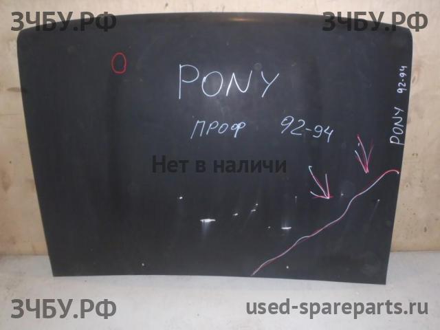 Hyundai Pony/Excel (X2) Капот