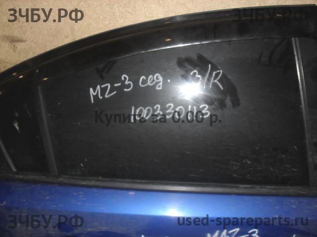Mazda 3 [BK] Стекло двери задней правой