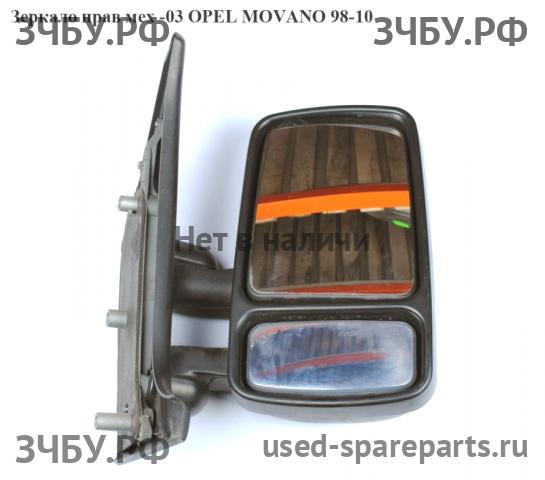 Opel Movano A Зеркало правое механическое