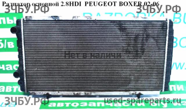 Peugeot Boxer 2 Радиатор основной (охлаждение ДВС)