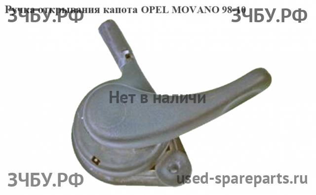 Opel Movano A Ручка открывания капота