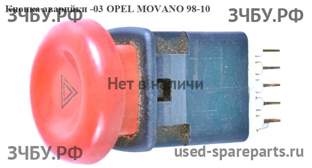 Opel Movano A Кнопка аварийной сигнализации