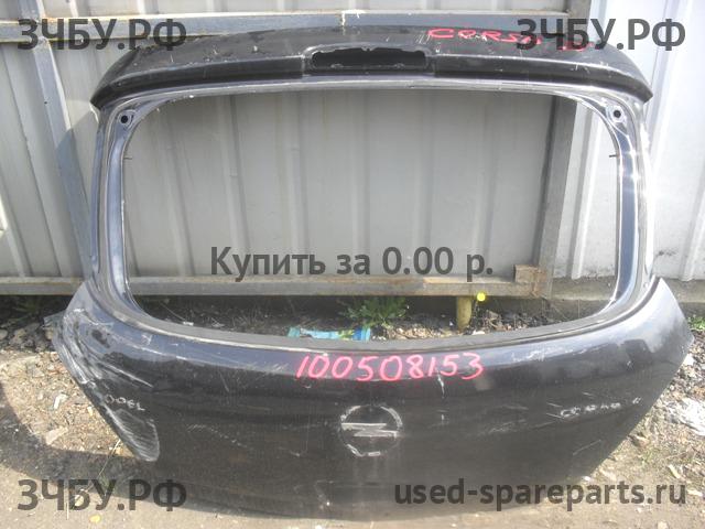 Opel Corsa D Дверь багажника