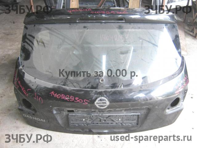 Nissan Qashqai (J10) Дверь багажника со стеклом