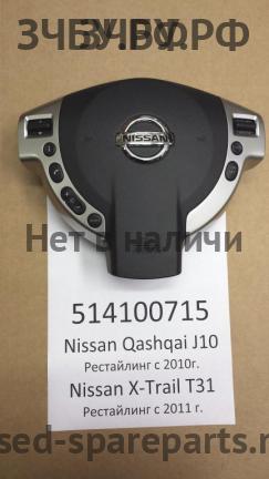 Nissan Qashqai (J10) Подушка безопасности водителя (в руле)