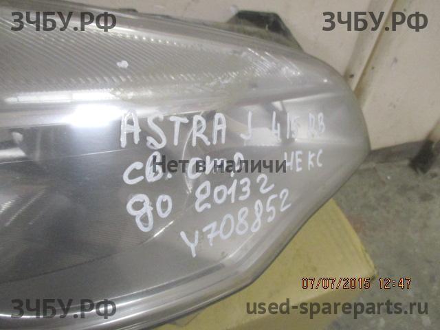 Opel Astra J Фара правая