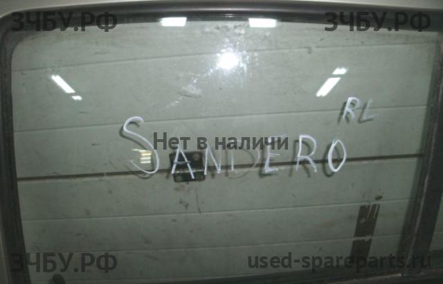 Renault Sandero 1 Стекло двери задней левой