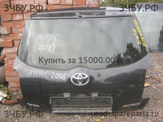 Toyota Auris 1 (E150) Дверь багажника со стеклом