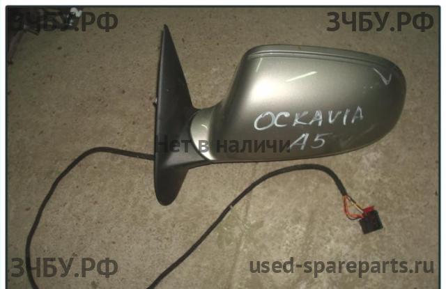Skoda Octavia 2 (А5) Зеркало левое электрическое