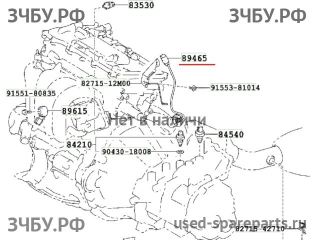 Toyota Corolla (E14 - E15) Датчик кислородный (Lambdasonde)