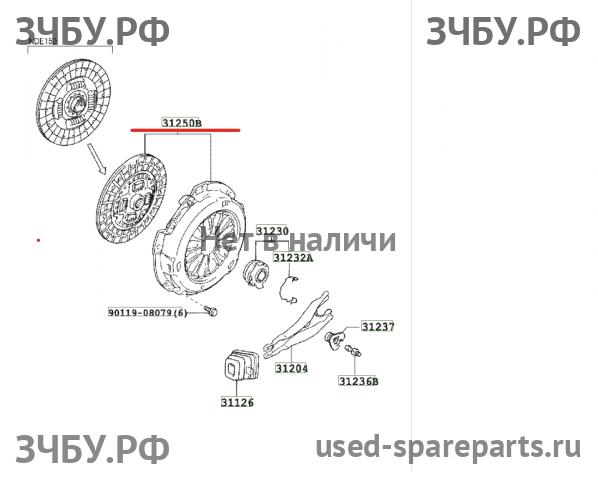 Toyota Corolla (E14 - E15) Диск сцепления