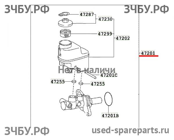 Toyota Hi Lux (3) Pick Up Цилиндр тормозной главный