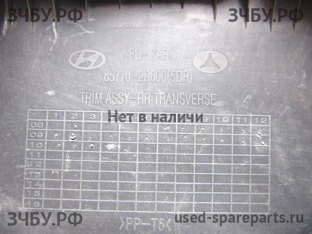 Hyundai i30 (1) [FD] Обшивка багажника задней панели