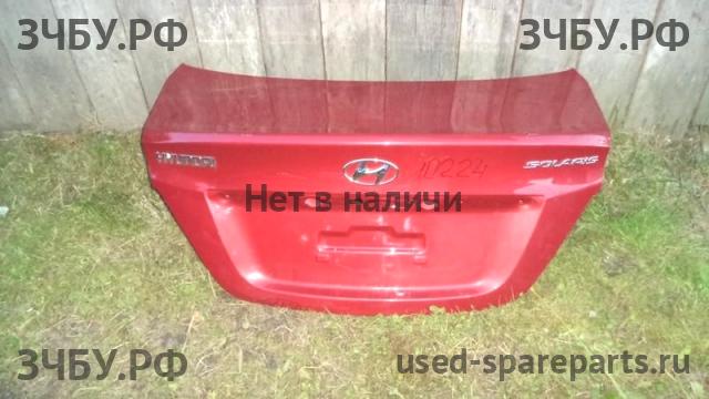 Hyundai Solaris 1 Крышка багажника