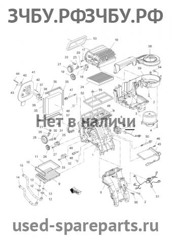 Chevrolet Cruze 1 Резистор отопителя