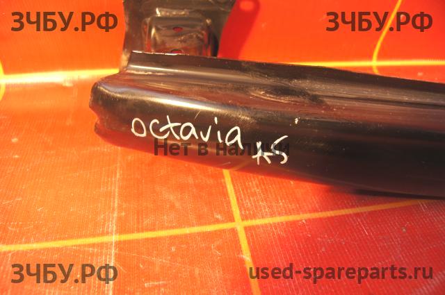Skoda Octavia 2 (А5) Усилитель бампера задний