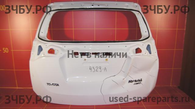 Toyota RAV 4 (4) Крышка багажника