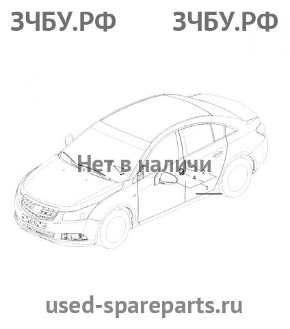 Chevrolet Cruze 1 Зеркало левое электрическое