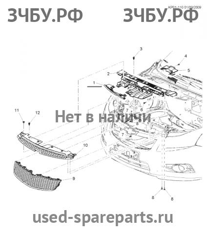 Chevrolet Cruze 1 Воздухозаборник