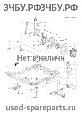 Chevrolet Cruze 1 Ступица передняя