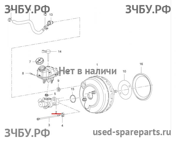 Chevrolet Cruze 1 Цилиндр тормозной главный