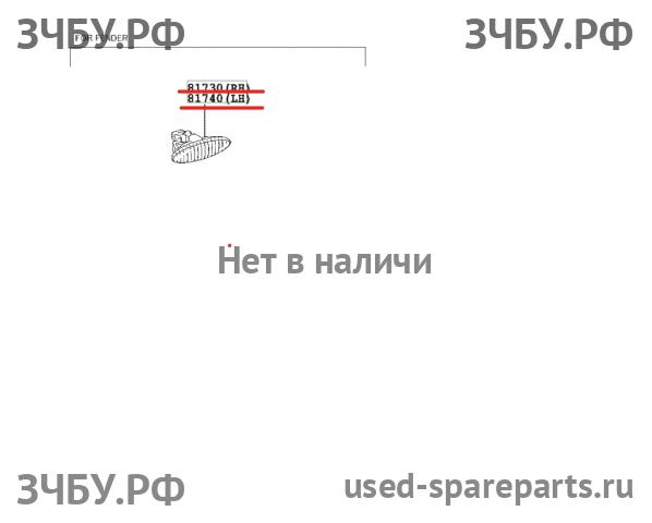 Toyota Corolla (E14 - E15) Указатель поворота в крыло (повторитель)