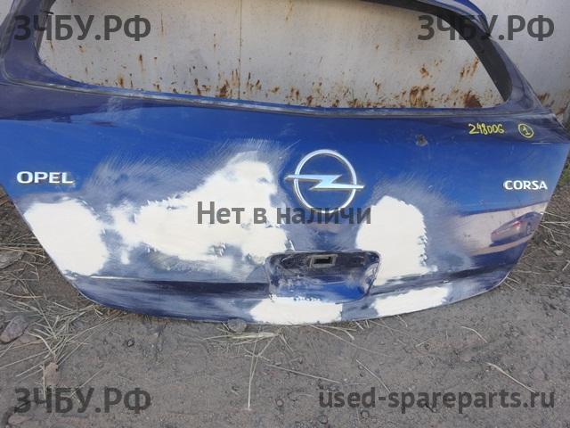 Opel Corsa D Дверь багажника