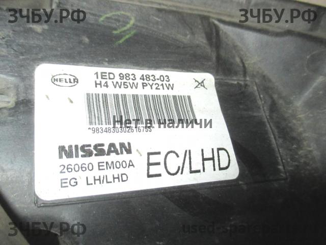 Nissan Tiida 1 Фара левая