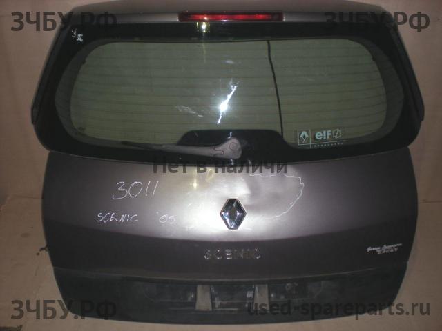 Renault Scenic 2 Дверь багажника со стеклом